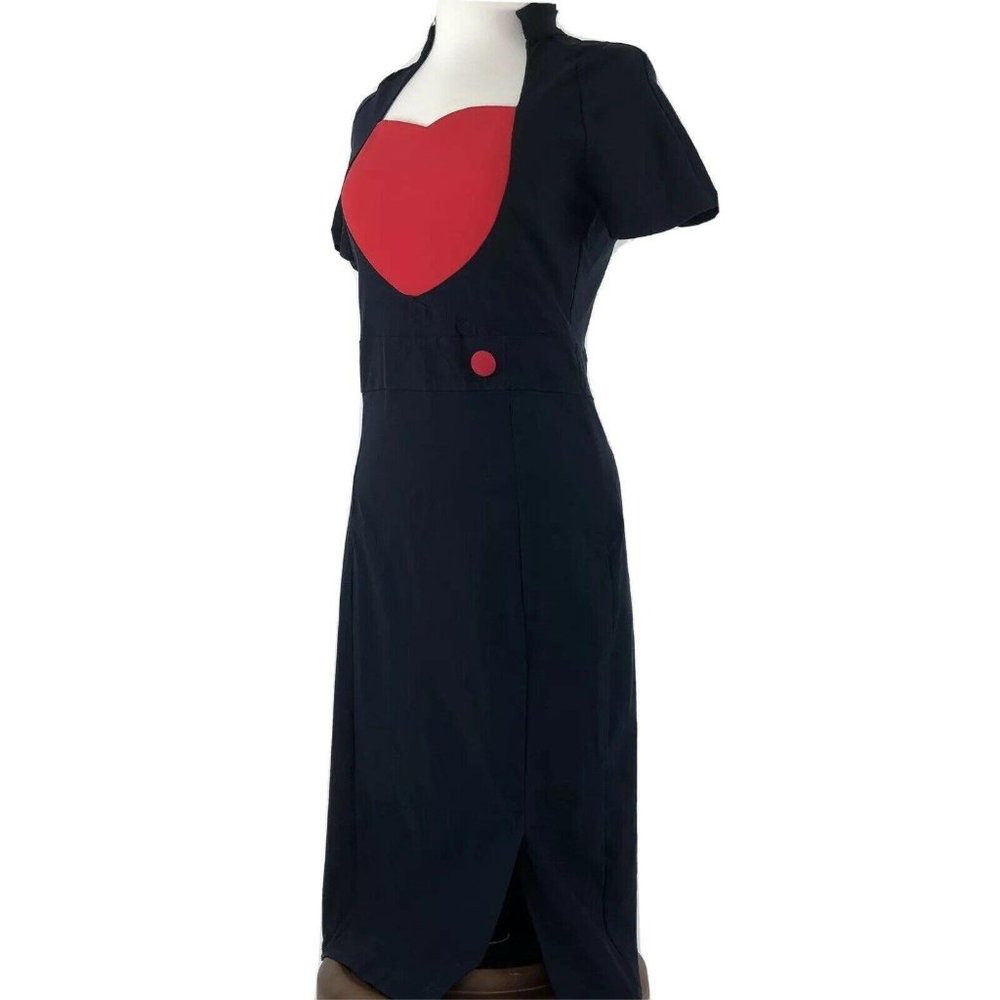 Fantaist Womens Nautical Midi Slim Wiggle Bodycon